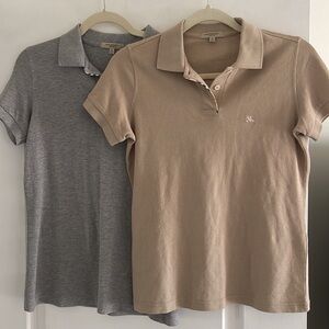 2 Burberry Polo Shirts